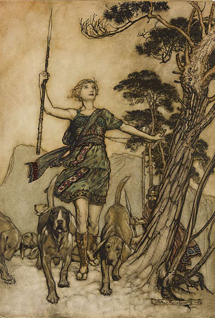 ‘Up to the Mountain’s Top’: Hippolyta and Theseus, from A Midsummer Night’s Dream